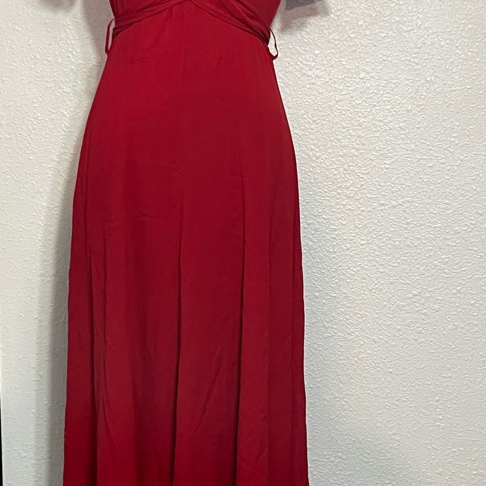 The J.peterman company vintage red dress size medium - Picture 6 of 10